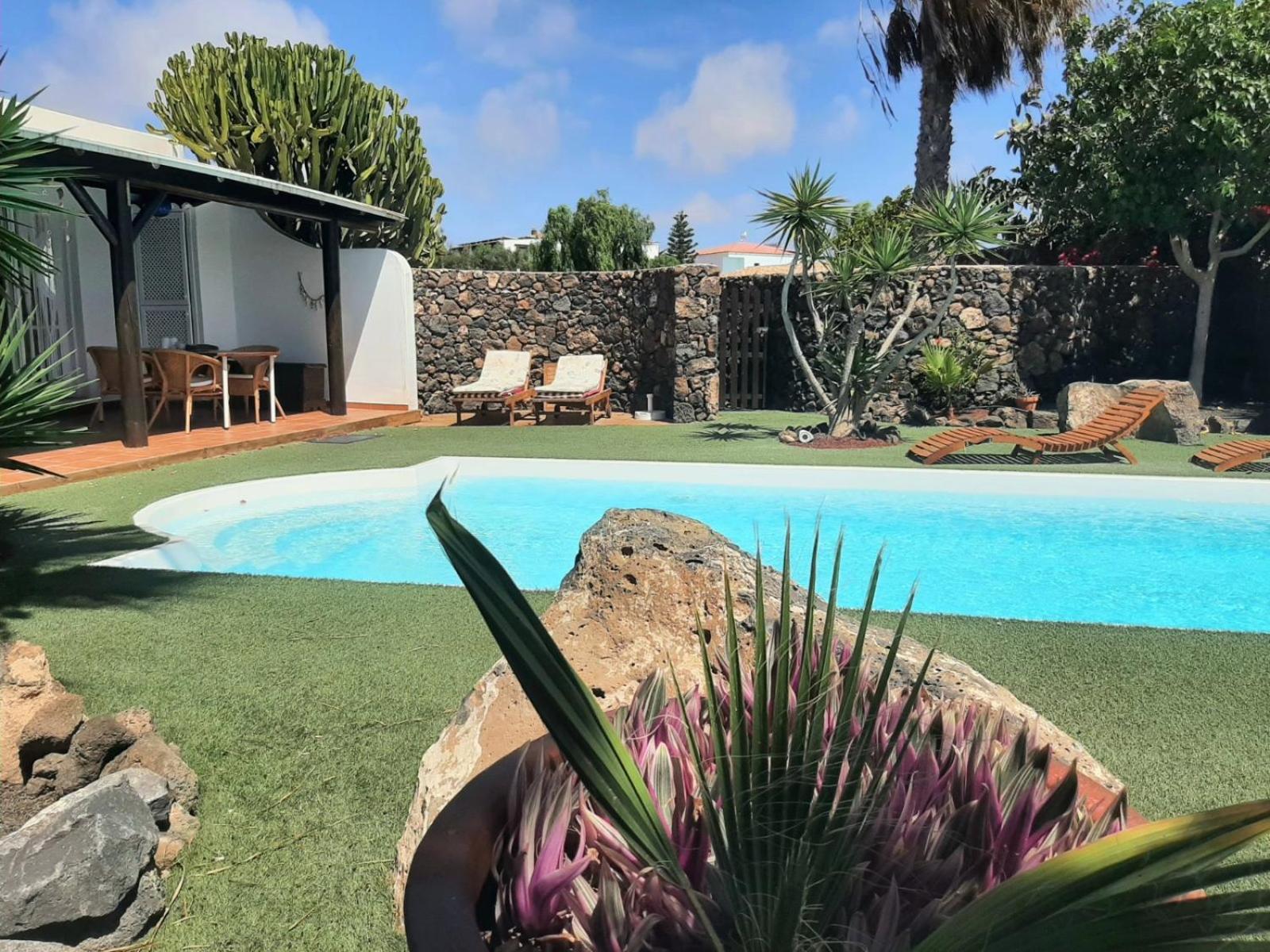 Casa Brujas Lajares Villa Eksteriør bilde